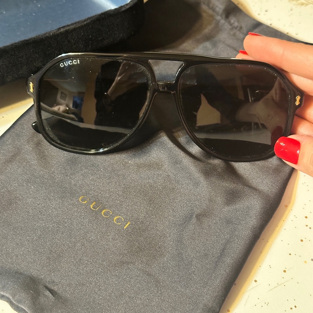 Gucci Black Sunglasses